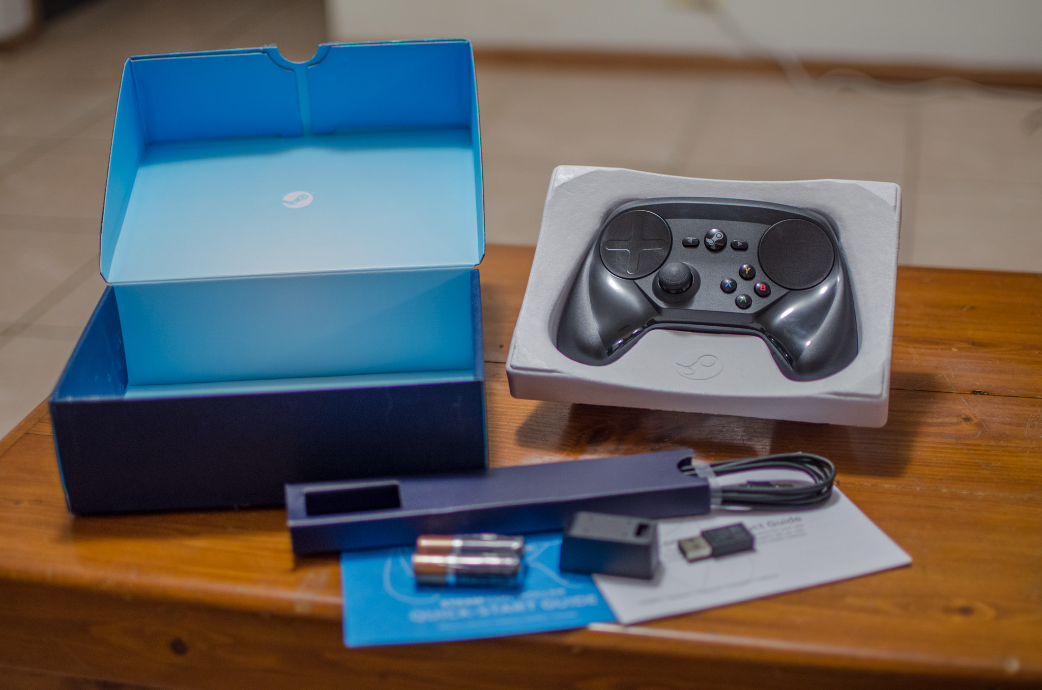 Steam Controller Unboxing